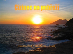 001 - Cizinec na pobřež&iacute;